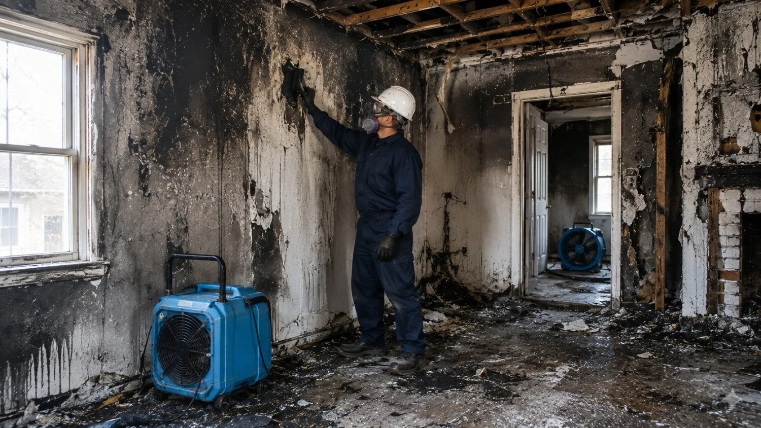 Fire Damage Restoration in Pomona, CA